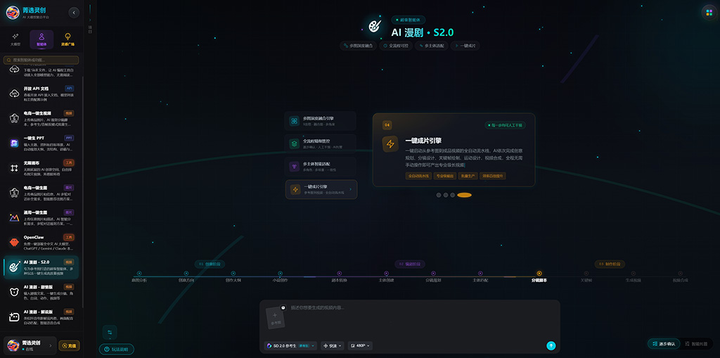 AI漫剧创作主题素材